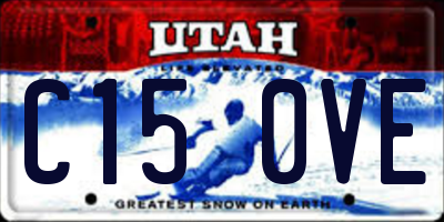 UT license plate C150VE