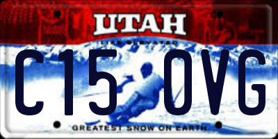 UT license plate C150VG