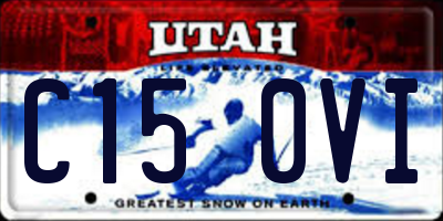 UT license plate C150VI