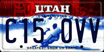 UT license plate C150VV