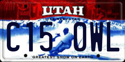 UT license plate C150WL