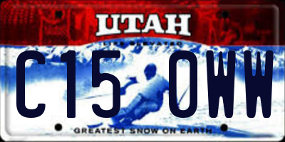 UT license plate C150WW