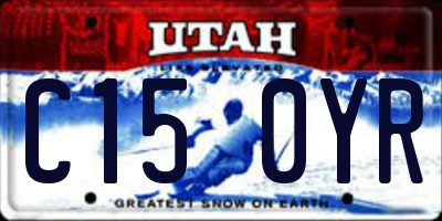 UT license plate C150YR