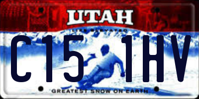 UT license plate C151HV