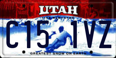 UT license plate C151VZ