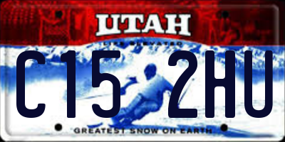 UT license plate C152HU
