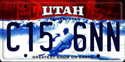 UT license plate C156NN