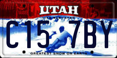 UT license plate C157BY