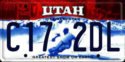 UT license plate C172DL