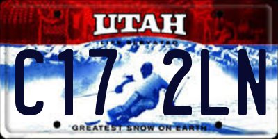 UT license plate C172LN
