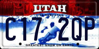 UT license plate C172QP
