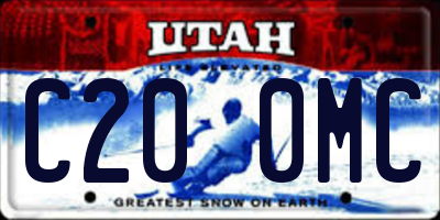 UT license plate C200MC