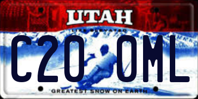 UT license plate C200ML