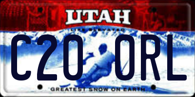 UT license plate C200RL