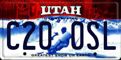 UT license plate C200SL