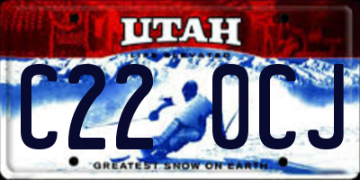 UT license plate C220CJ