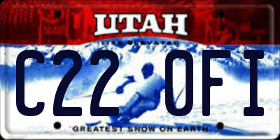 UT license plate C220FI