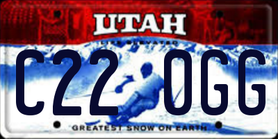 UT license plate C220GG