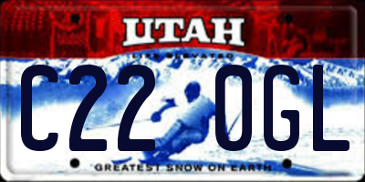 UT license plate C220GL
