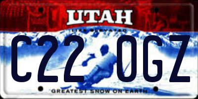UT license plate C220GZ