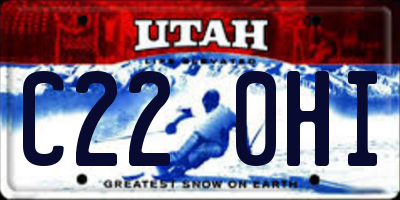 UT license plate C220HI
