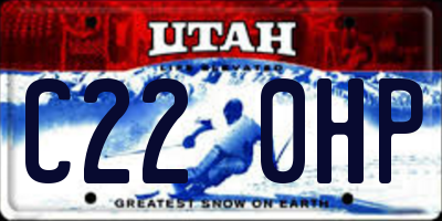 UT license plate C220HP