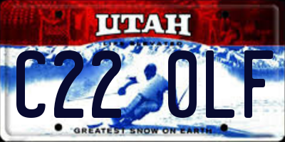 UT license plate C220LF