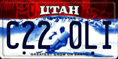 UT license plate C220LI