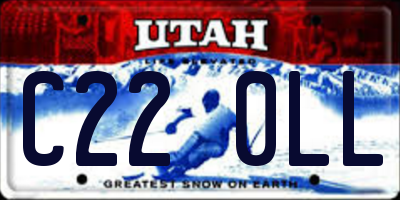 UT license plate C220LL