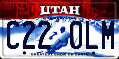 UT license plate C220LM