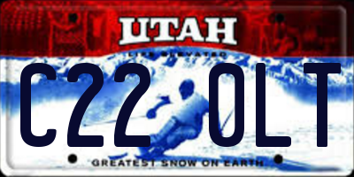 UT license plate C220LT