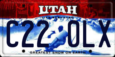 UT license plate C220LX