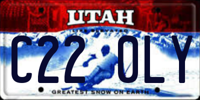 UT license plate C220LY