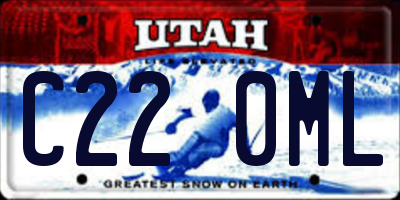 UT license plate C220ML