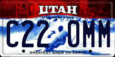 UT license plate C220MM