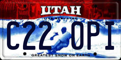 UT license plate C220PI
