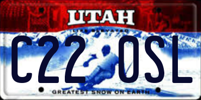 UT license plate C220SL