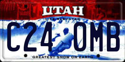 UT license plate C240MB