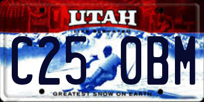 UT license plate C250BM