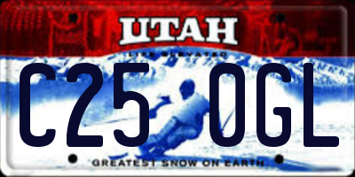 UT license plate C250GL
