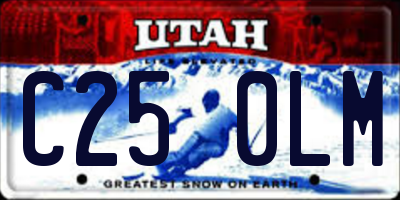 UT license plate C250LM