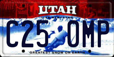 UT license plate C250MP