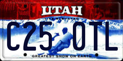 UT license plate C250TL