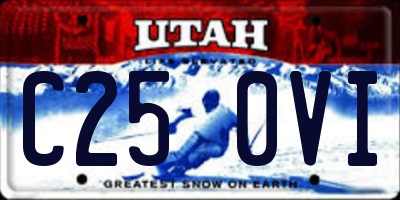 UT license plate C250VI