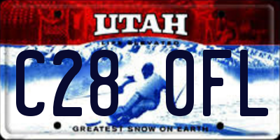 UT license plate C280FL