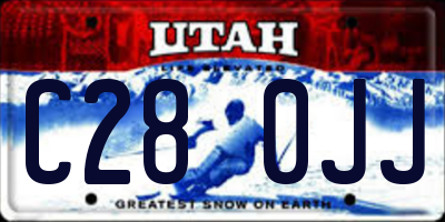 UT license plate C280JJ
