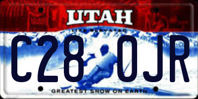 UT license plate C280JR