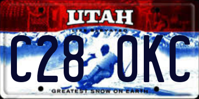 UT license plate C280KC