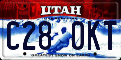UT license plate C280KT