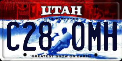 UT license plate C280MH
